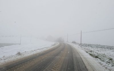 Maltempo: con la prima neve sulle colline riminesi entra in azione il piano antineve comunale