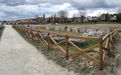 Nuova protezione e sorveglianza per i reperti al Parco XXV Aprile