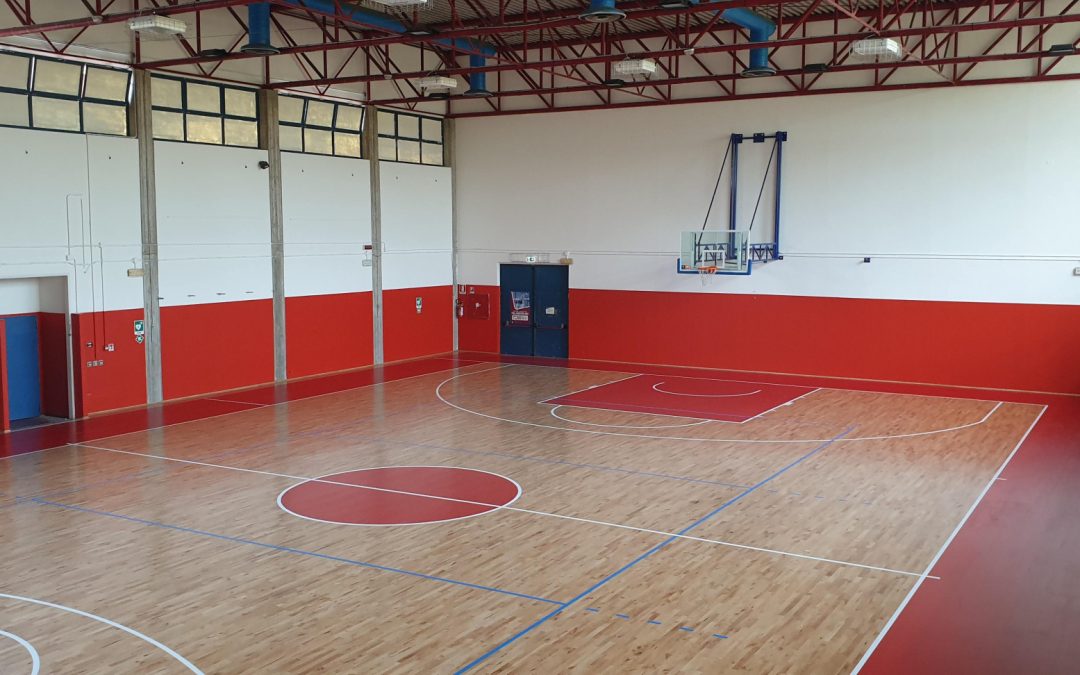 Terminati gli interventi di riqualificazione alla palestra Sforza