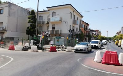 Via ai lavori alla rotatoria Mille-Giovanni XXIII-Roma