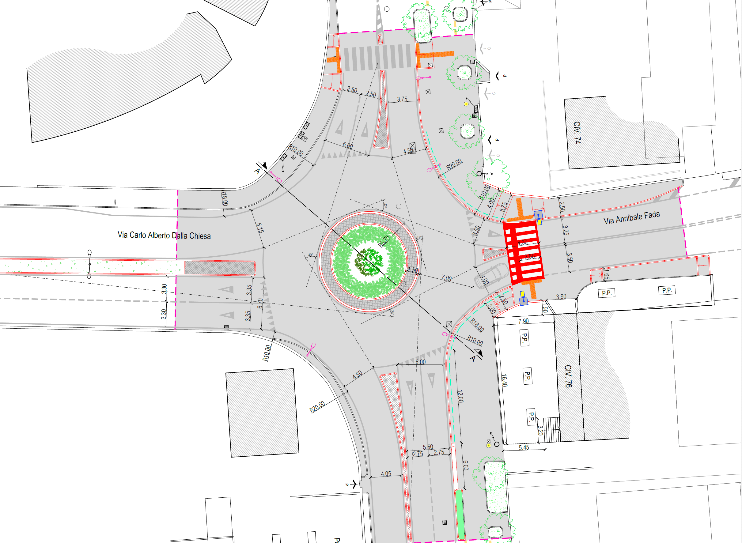2025-06-05 15_20_40-Elab_3 Planimetria generale di progetto e sezione.pdf – Adobe Acrobat (64-bit)