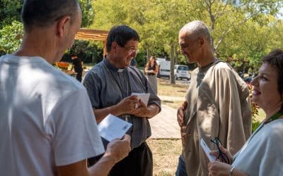 Il Vescovo Anselmi ieri in visita ad Anthea: l’incontro con il personale alla vigilia del Ferragosto e della visita pastorale di Papa Leone XIV